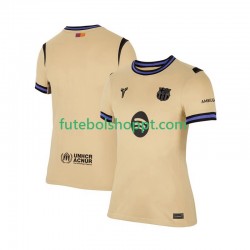 Camisola Mulher FC Barcelona Alternativa Equipamento 2025-2026 Manga Curta