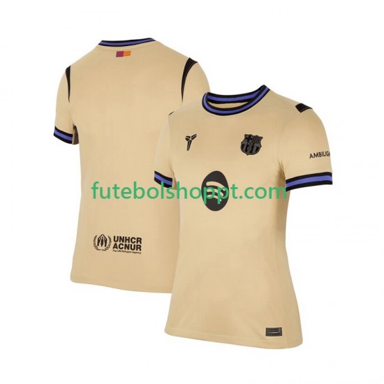 Camisola Mulher FC Barcelona Alternativa Equipamento 2025-2026 Manga Curta