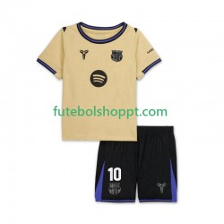 Camisola Júnior FC Barcelona Lamine Yamal 10 UCL Alternativa Equipamento 2025-2026 Manga Curta