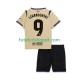 Camisola Júnior FC Barcelona Robert Lewandowski 9 UCL Alternativa Equipamento 2025-2026 Manga Curta