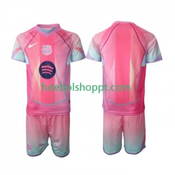 Camisola Júnior FC Barcelona Special Principais Equipamento 2025-2026 Manga Curta