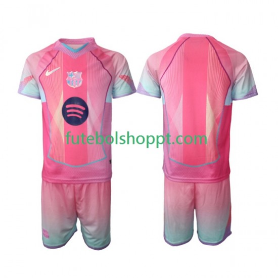 Camisola Júnior FC Barcelona Special Principais Equipamento 2025-2026 Manga Curta