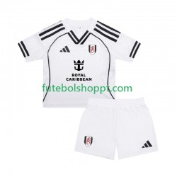 Camisola Júnior Fulham Principais Equipamento 2025-2026 Manga Curta