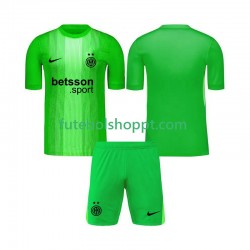 Camisola Júnior Inter de Milão Guarda-redes Terceiro Equipamento 2025-2026 Manga Curta