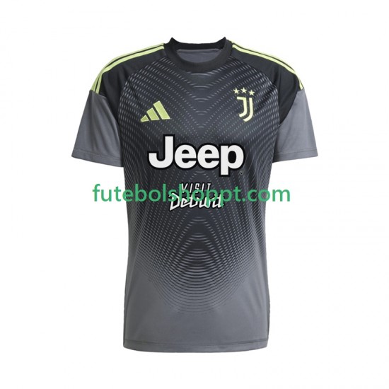 Camisola Homem Juventus Guarda-redes Alternativa Equipamento 2025-2026 Manga Curta