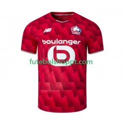 Camisola Homem LOSC Lille Principais Equipamento 2025-2026 Manga Curta Camisola Homem LOSC Lille Principais Equipamento 2025-2026 Manga Curta