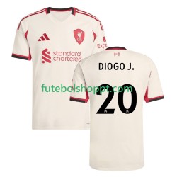 Camisola Homem Liverpool Diogo Jota 20 Alternativa Equipamento 2025-2026 Manga Curta