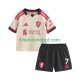 Camisola Júnior Liverpool Florian Wirtz 7 Alternativa Equipamento 2025-2026 Manga Curta