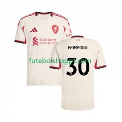 Camisola Homem Liverpool Jeremie Frimpong 30 Alternativa Equipamento 2025-2026 Manga Curta