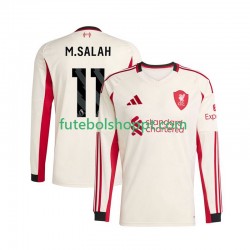 Camisola Homem Liverpool Mohamed Salah 11 Alternativa Equipamento 2025-2026 Manga Comprida