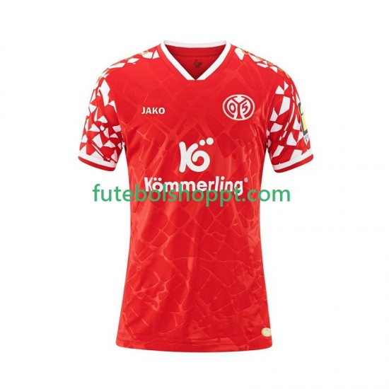 Camisola Homem Mainz 05 Principais Equipamento 2025-2026 Manga Curta