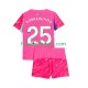 Camisola Júnior Manchester City Gianluigi Donnarumma 25 Guarda-redes Alternativa Equipamento 2025-2026 Manga Curta