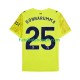 Camisola Homem Manchester City Gianluigi Donnarumma 25 Guarda-redes Terceiro Equipamento 2025-2026 Manga Curta