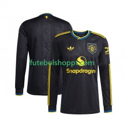 Camisola Homem Manchester United Terceiro Equipamento 2025-2026 Manga Comprida