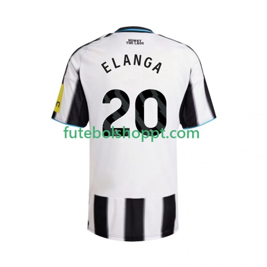 Camisola Homem Newcastle United Elanga 20 Principais Equipamento 2025-2026 Manga Curta