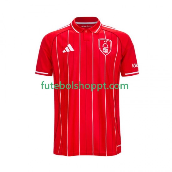 Camisola Homem Nottingham Forest Principais Equipamento 2025-2026 Manga Curta