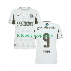 Camisola Homem PSV Eindhoven Ricardo Pepi 9 Terceiro Equipamento 2025-2026 Manga Curta