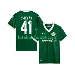 Camisola Homem Palmeiras Estevao 41 Principais Equipamento 2025-2026 Manga Curta