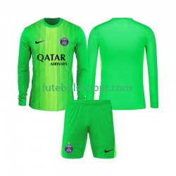 Camisola Júnior Paris Saint-Germain Guarda-redes Alternativa Equipamento 2025-2026 Manga Comprida