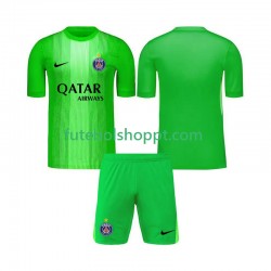 Camisola Júnior Paris Saint-Germain Guarda-redes Alternativa Equipamento 2025-2026 Manga Curta
