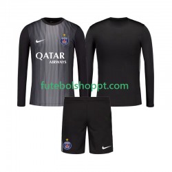 Camisola Júnior Paris Saint-Germain Guarda-redes Principais Equipamento 2025-2026 Manga Comprida