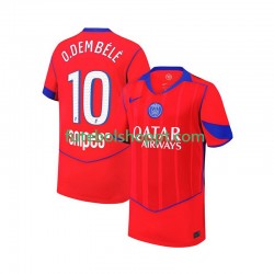 Camisola Homem Paris Saint-Germain Ousmane Dembele 10 Terceiro Equipamento 2025-2026 Manga Curta Camisola Homem Paris Saint-Germain Ousmane Dembele 10 Terceiro Equipamento 2025-2026 Manga Curta