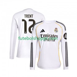 Camisola Homem Real Madrid Trent Alexander-Arnold 12 Principais Equipamento 2025-2026 Manga Comprida