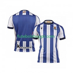 Camisola Homem Real Sociedad Principais Equipamento 2025-2026 Manga Curta