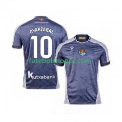 Camisola Homem Real Sociedad Mikel Oyarzabal 10 Alternativa Equipamento 2025-2026 Manga Curta