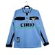 Camisola Homem SS Lazio Retro Principais Equipamento 1998 1999 Manga Comprida