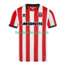 Camisola Homem Sheffield United Principais Equipamento 2025-2026 Manga Curta