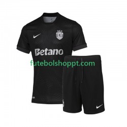 Camisola Júnior Sporting CP Alternativa Equipamento 2025-2026 Manga Curta