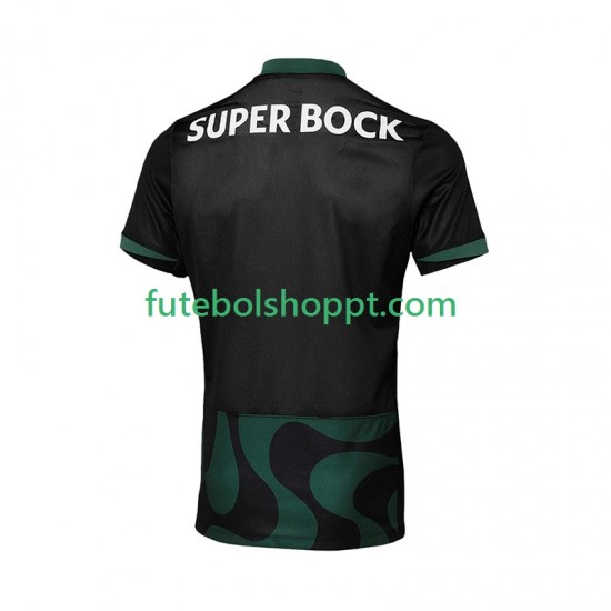 Camisola Homem Sporting CP Alternativa Equipamento Quarto Equipamento 2025-2026 Manga Curta