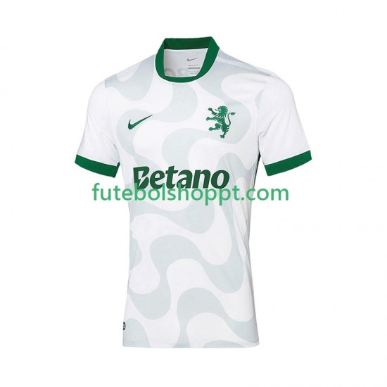 Camisola Homem Sporting CP Quarto Equipamento 2025-2026 Manga Curta