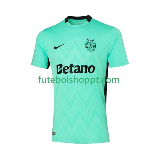 Camisola Homem Sporting CP Terceiro Equipamento 2025-2026 Manga Curta