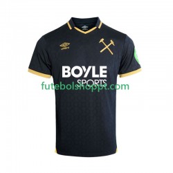 Camisola Homem West Ham United Terceiro Equipamento 2025-2026 Manga Curta