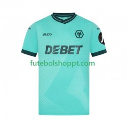 Camisola Homem Wolverhampton Wanderers Alternativa Equipamento 2025-2026 Manga Curta