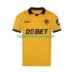 Camisola Homem Wolverhampton Wanderers Principais Equipamento 2025-2026 Manga Curta