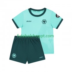 Camisola Júnior Wolverhampton Wanderers Alternativa Equipamento 2025-2026 Manga Curta