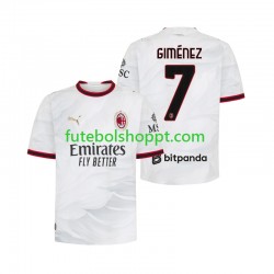 Camisola Homem AC Milan Gimenez 7 Alternativa Equipamento 2026-2027 Manga Curta