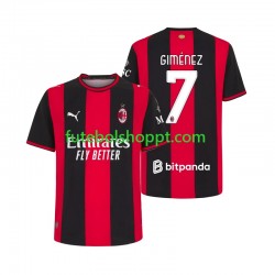 Camisola Homem AC Milan Gimenez 7 Principais Equipamento 2026-2027 Manga Curta