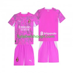 Camisola Júnior AC Milan Guarda-redes Alternativa Equipamento 2026-2027 Manga Curta