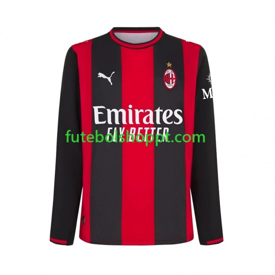 Camisola Homem AC Milan Principais Equipamento 2026-2027 Manga Comprida