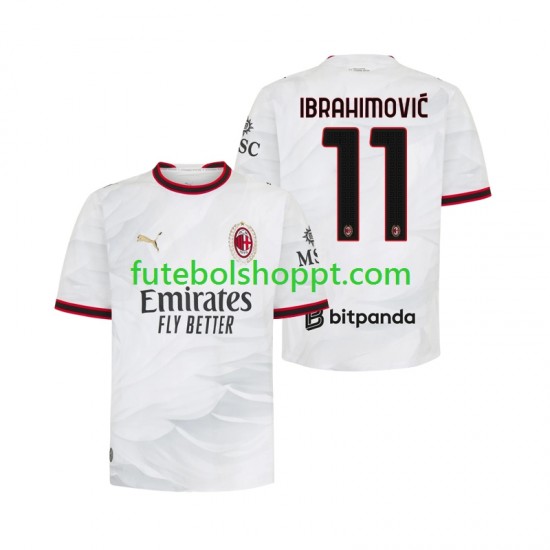 Camisola Homem AC Milan Ibrahimović 11 Alternativa Equipamento 2026-2027 Manga Curta