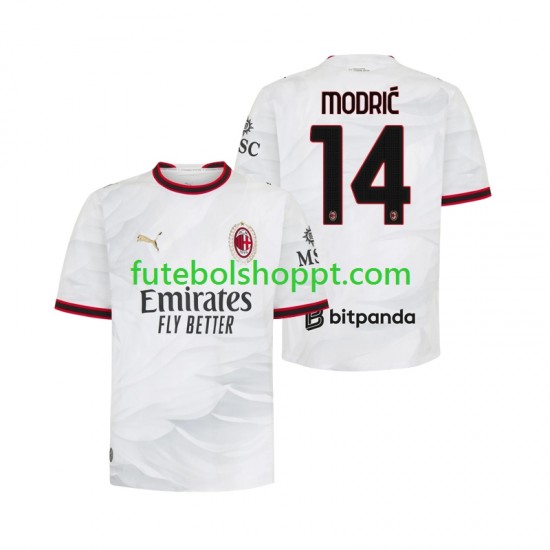 Camisola Homem AC Milan Modrić Luka 14 Alternativa Equipamento 2026-2027 Manga Curta