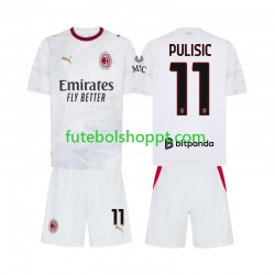 Camisola Júnior AC Milan Pulisic 11 Alternativa Equipamento 2026-2027 Manga Curta