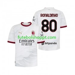 Camisola Homem AC Milan Ronaldinho 80 Alternativa Equipamento 2026-2027 Manga Curta