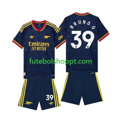 Camisola Júnior Arsenal Bruno Guimaraes 39 Alternativa Equipamento 2026-2027 Manga Curta