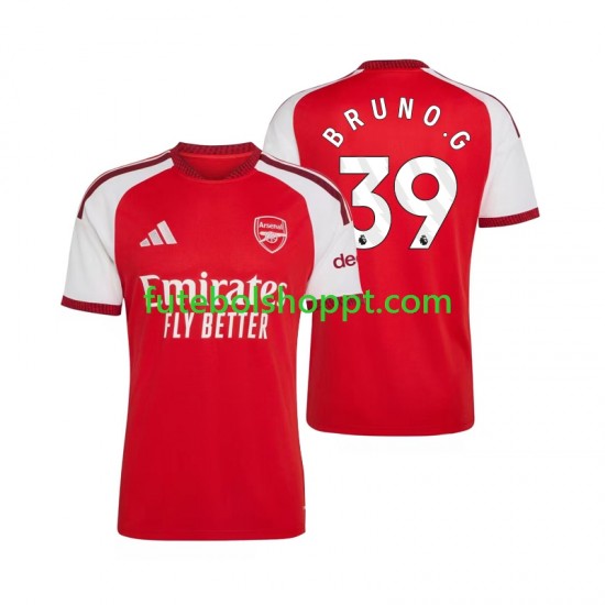 Camisola Homem Arsenal Bruno Guimaraes 39 Principais Equipamento 2026-2027 Manga Curta
