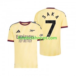 Camisola Homem Arsenal Bukayo Saka 7 Terceiro Equipamento 2026-2027 Manga Curta